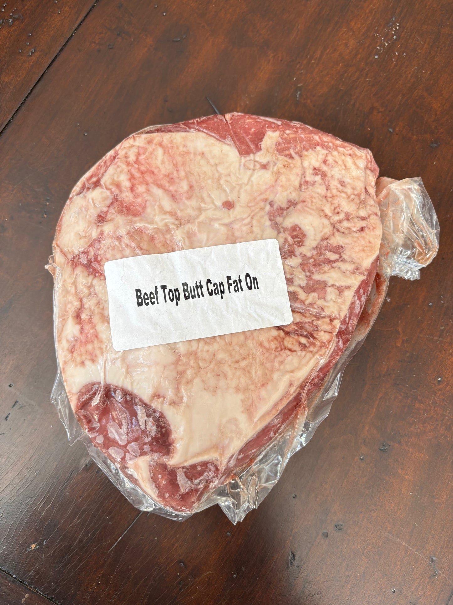Beef Top Butt Cap On