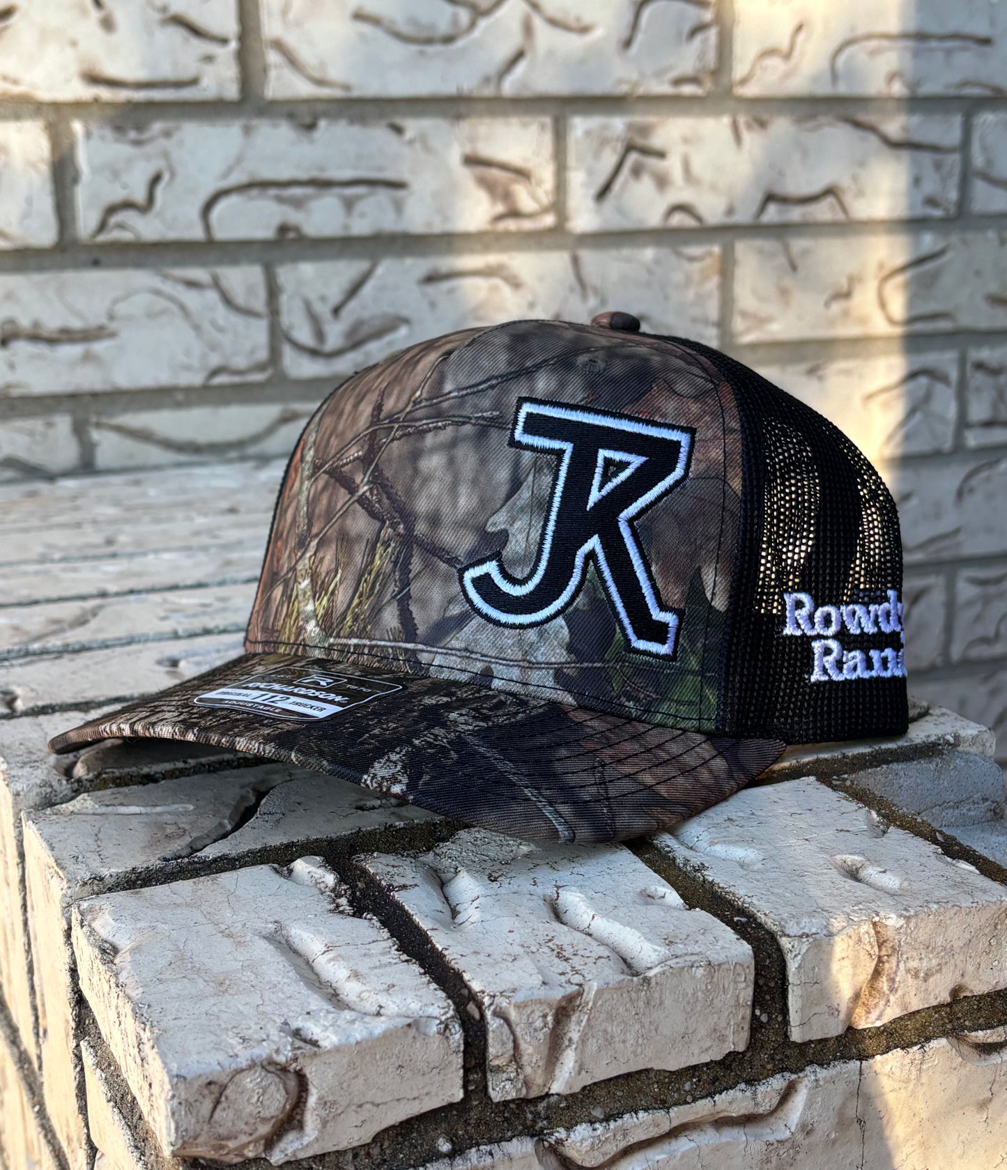 Rowdy T Hat - Black Camo