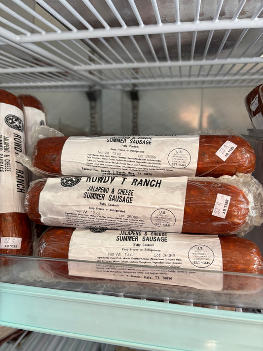 Jalapeno & Cheese Summer Sausage