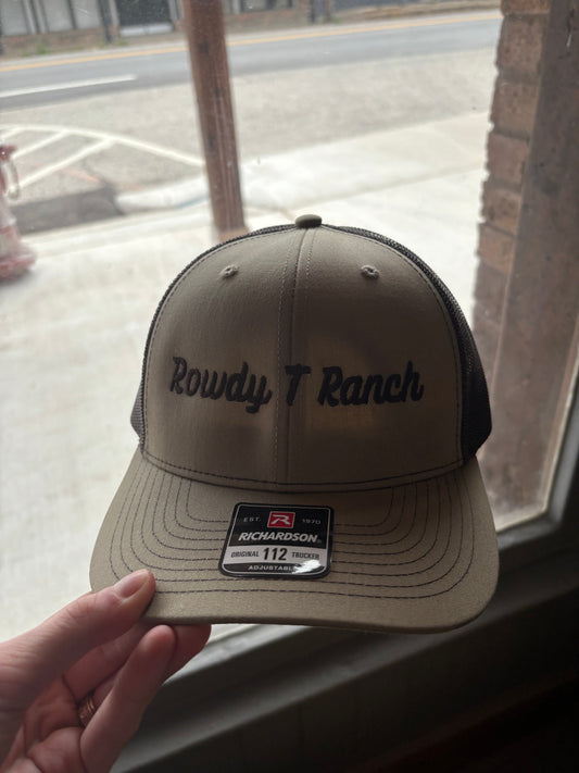 Rowdy Script Hat - Brown