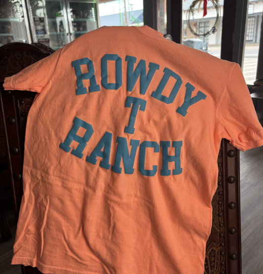 Rowdy Neon Orange T-Shirt